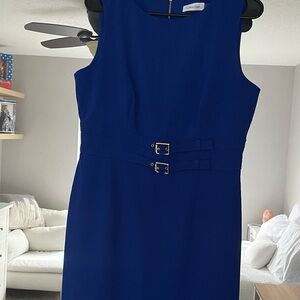 Calvin Klein Women's Blue Dress